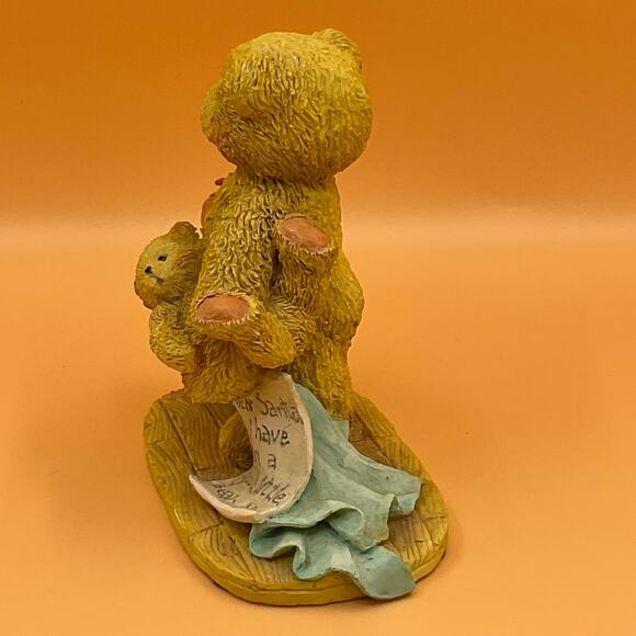 Jacob Cherished Teddies Wishing For Love 1992 Hamilton Gifts 950734 Figurine - Picture 5 of 8